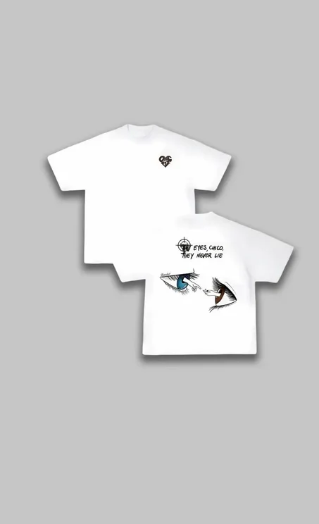 THE EYES CHICO T-SHIRT WHITE