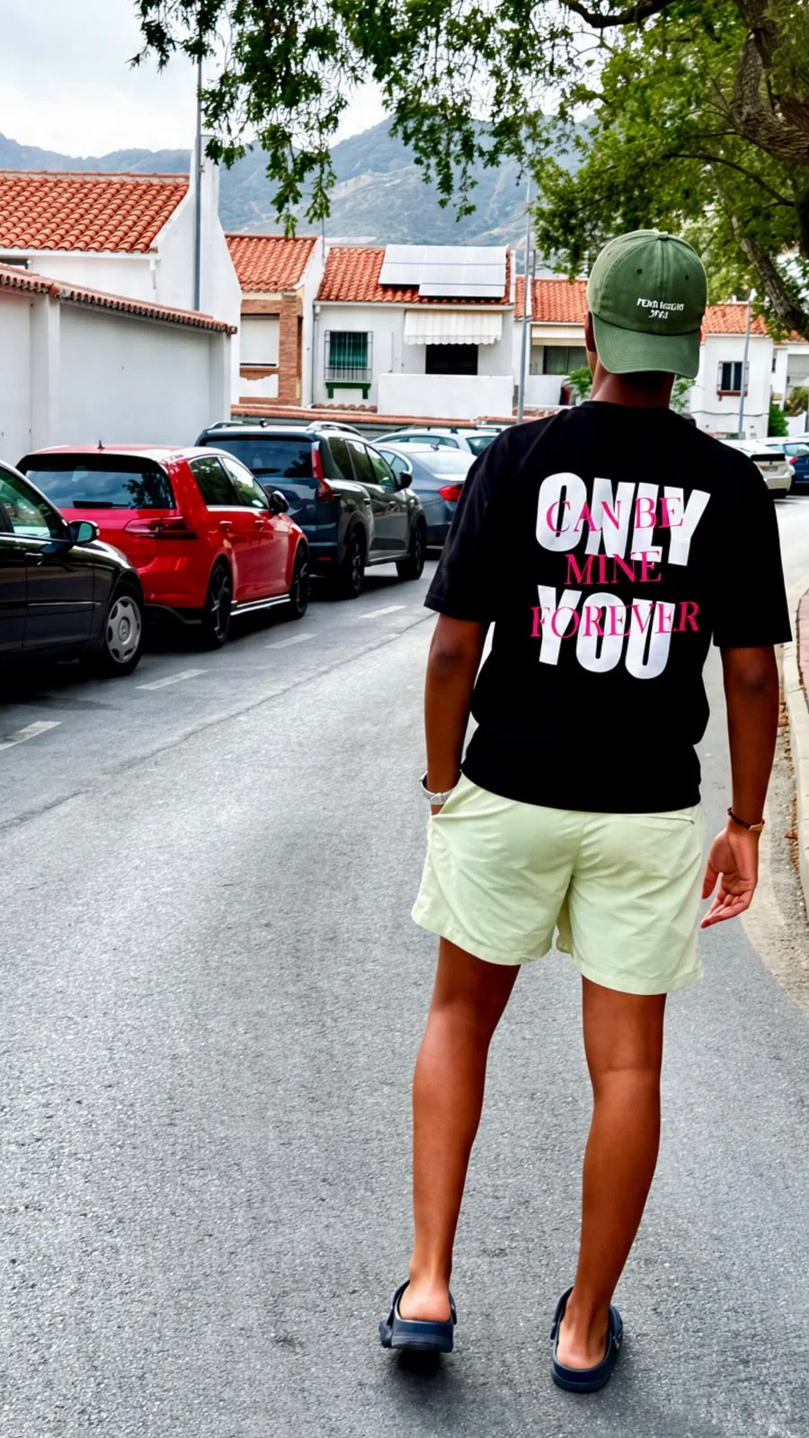 ONLY YOU CAN BE MINE T-SHIRT BLACK