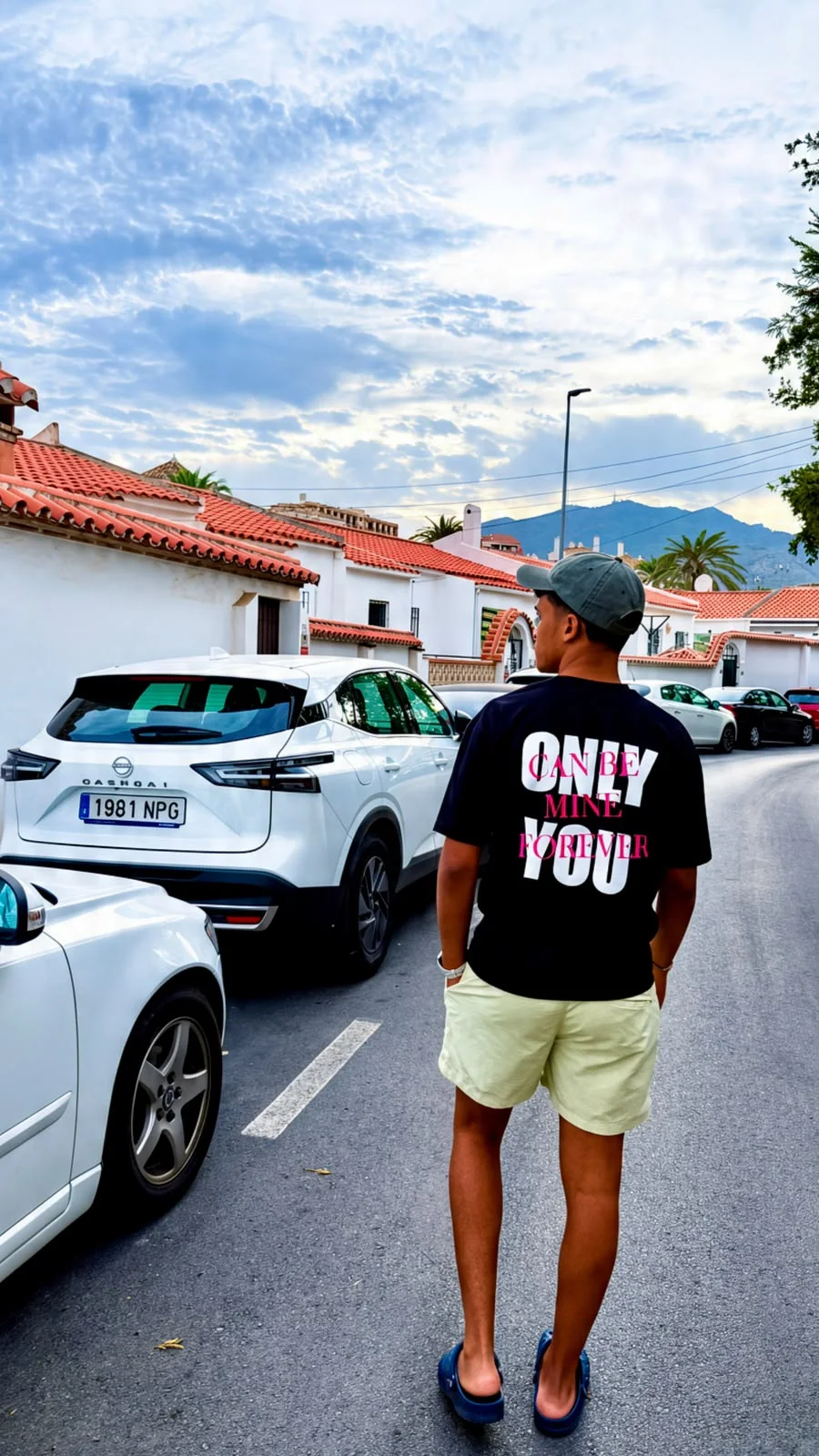ONLY YOU CAN BE MINE T-SHIRT BLACK