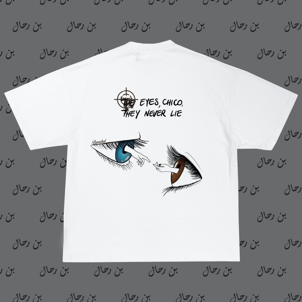 THE EYES CHICO T-SHIRT WHITE