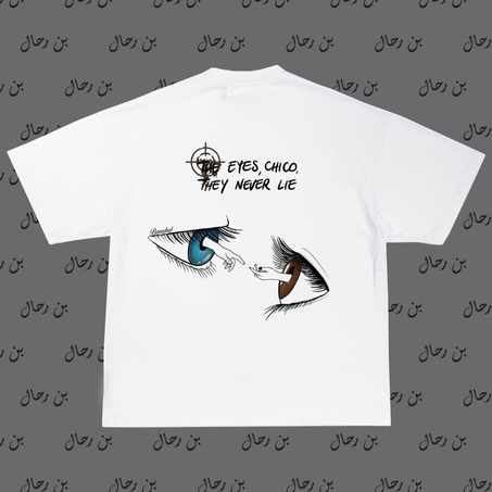 THE EYES CHICO T-SHIRT WHITE