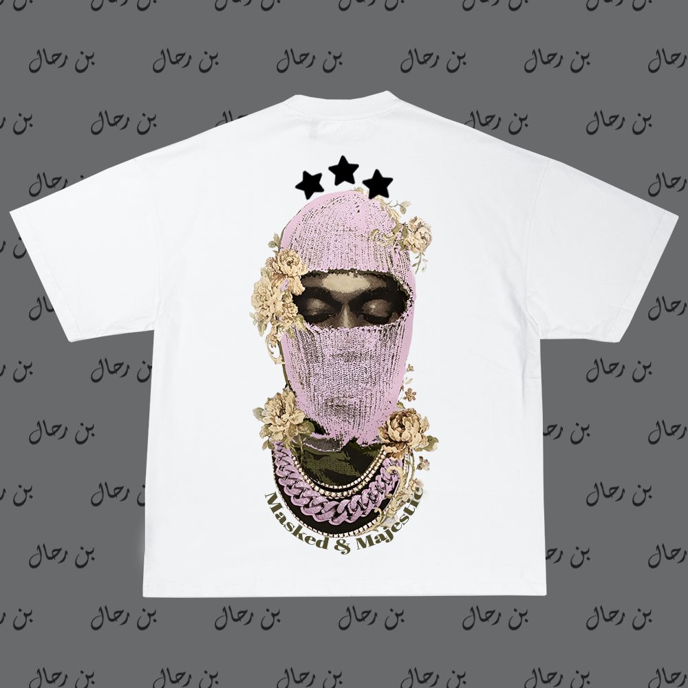 MASKED & MAJESTIC T-SHIRT WHITE