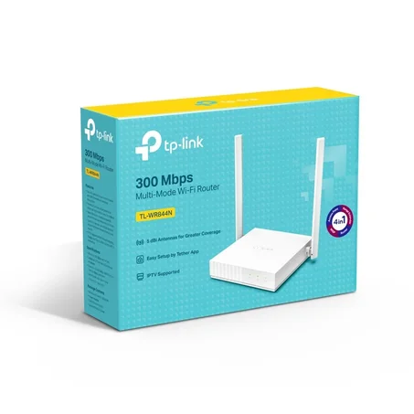 TP-Link TL-WR844N – Routeur sans fil Fast Ethernet Monobande 2,4 GHz – Blanc