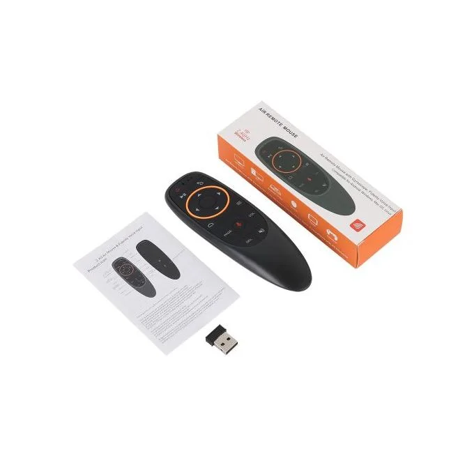 TELECOMMANDE G10 Voice Remote Control 2.4G Wireless Air Mouse Microphone Gyroscope IR Learning for Android tv box