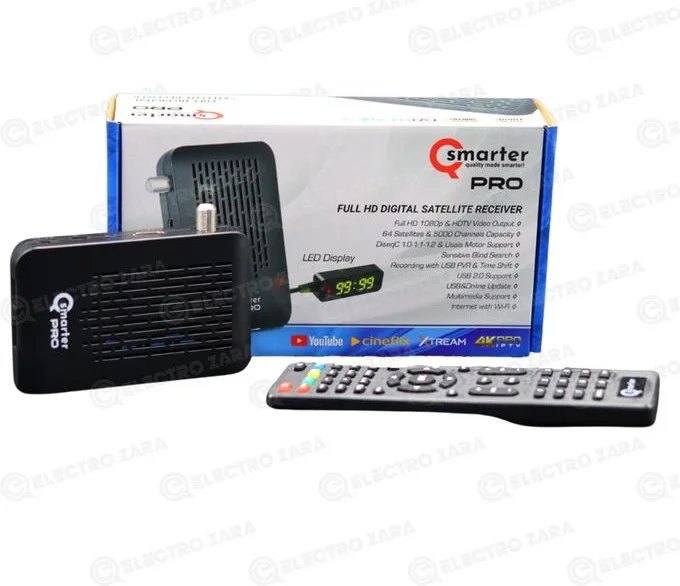 QSMARTER Pro Récepteur Numérique Récepteur