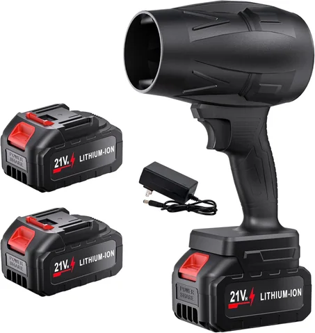 Souffleur de feuilles sans fil – 130 000 tr/min – Turbo – Batterie