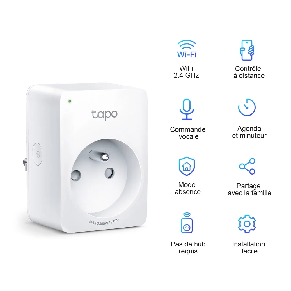 Tapo P100 Mini Prise Connectée WiFi