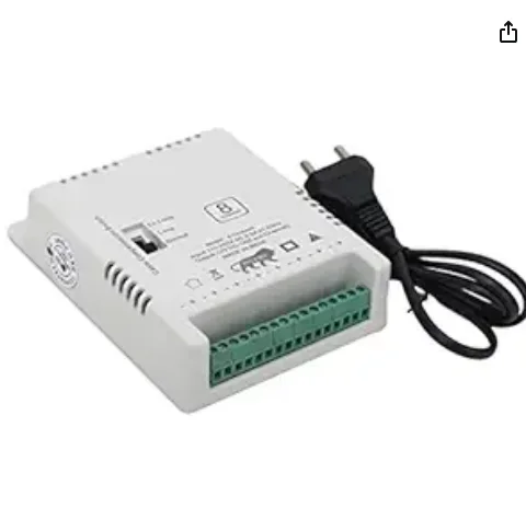 Bloc alimentation 8 channels 12V