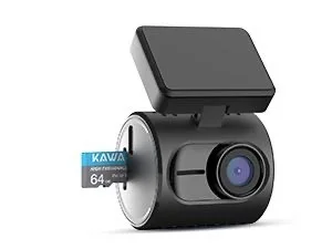 KAWA MINI 3 Pro Gen 2 Dashcam (Carte Memoire 64 GB inclus)