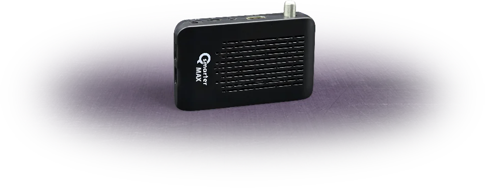 Qsmarter MAX Rècepteur Numerique – Serveur 1 ans / IPTV 1 ans / 1 ans CinFlix