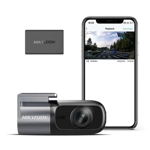 Hikvision Dashcam Caméra de voiture Full HD 1080P avec Vision Nocturne D1