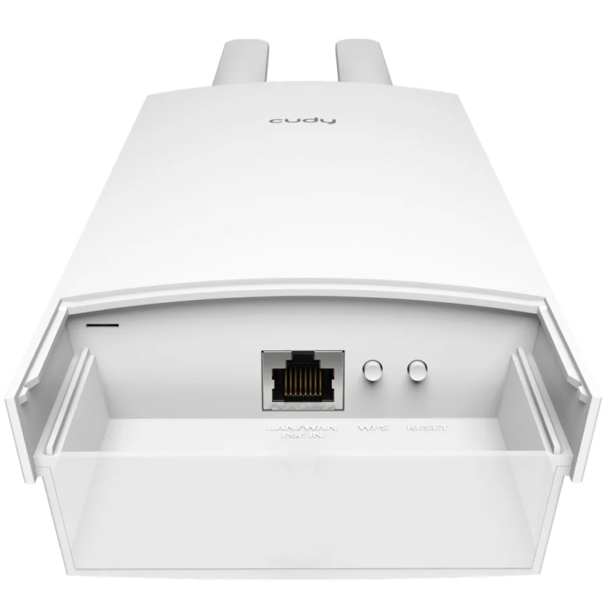 CUDY WiFi 6 Acces Point Tukiasema AP3000 Outdoor, Dual-Band, Gigabit, PoE, IP65, Mesh, AX3000