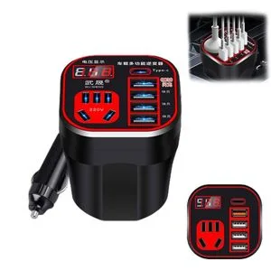 Chargeur Voiture Multi-Functional On-Board Inverter – Convertisseur 12V vers 220V + USB