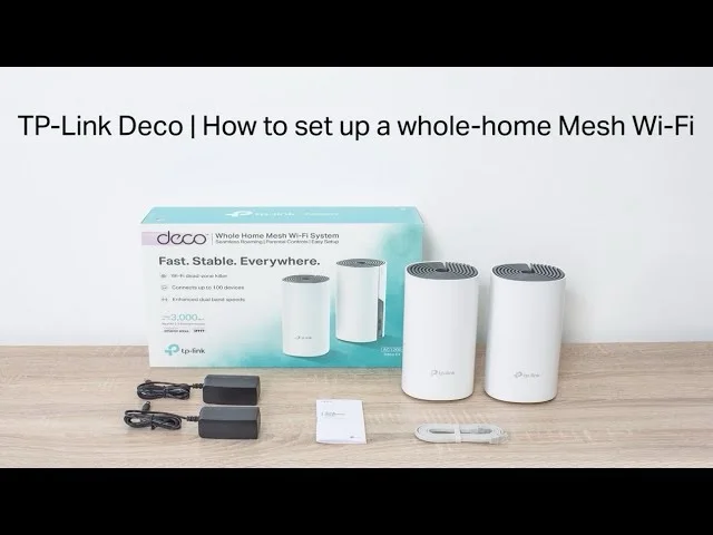 Système Wi-Fi Mesh TP-Link Deco E4 pour Partage de Connexion