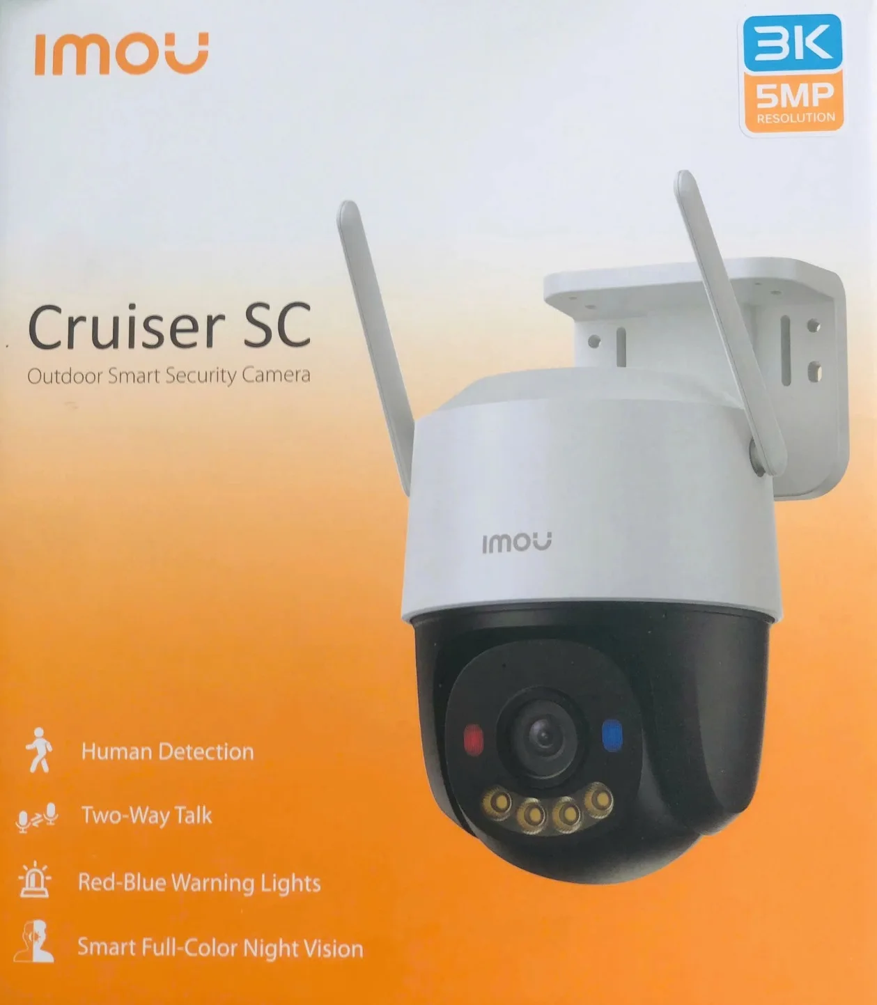 imou  caméra extérieur Wifi cruiser Sc 2k 5MP