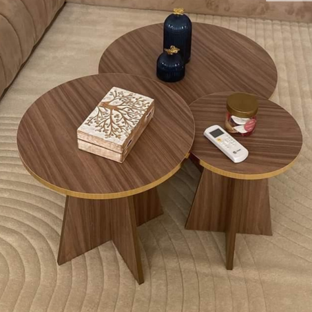 trio table basses