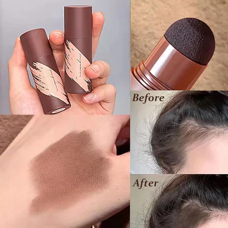 poudre maron des cheveux بودرة الشعربني