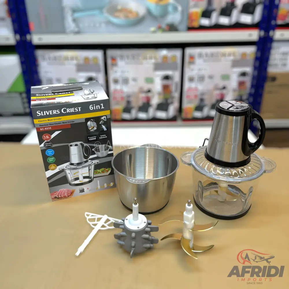 مطحنة اللحم والخضروات روبوت سعة 3 لتر