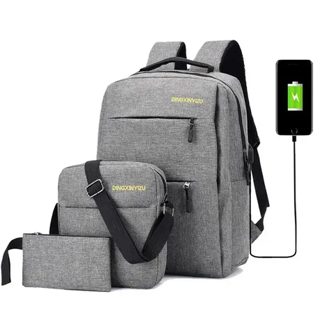 Sac à Dos 3 pièces avec port USB