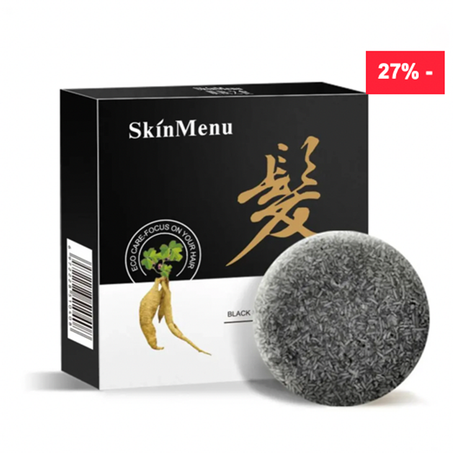 الصابون الأسود للعناية بالشعر والقشرة-Black Bright Curing Shampoo