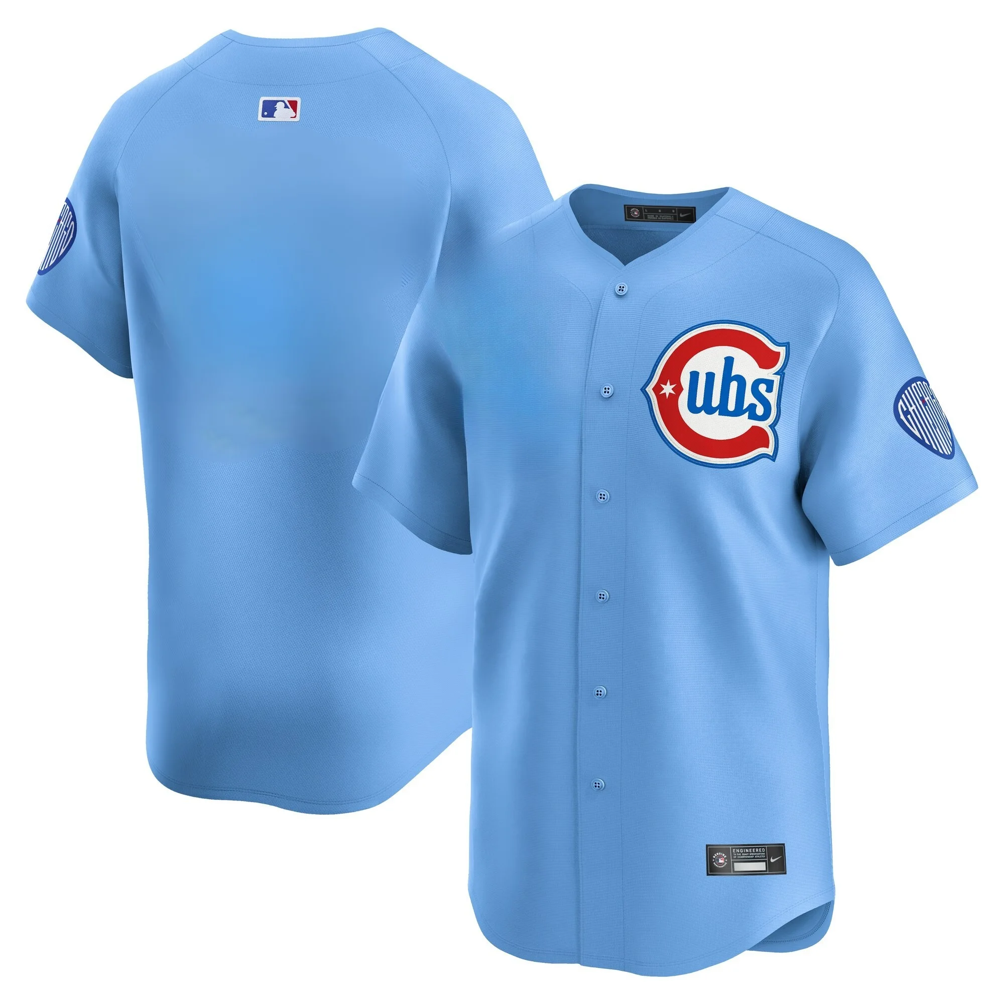 Chicago Cubs Baseball Jersey – Blue Authentic MLB Shirt 2025