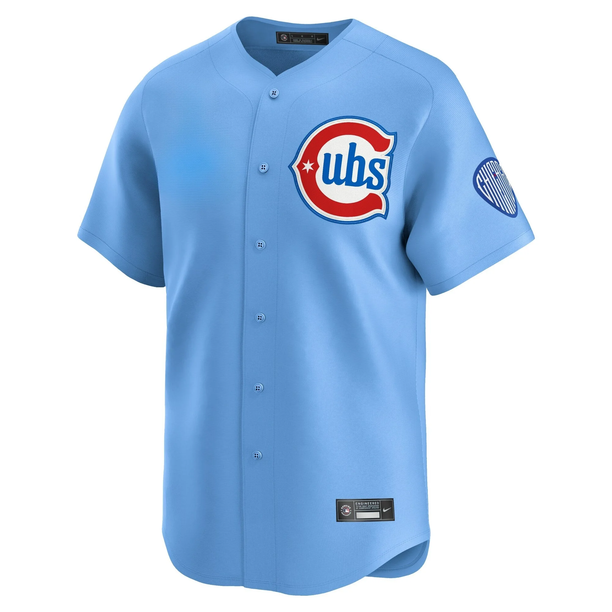 Chicago Cubs Baseball Jersey – Blue Authentic MLB Shirt 2025