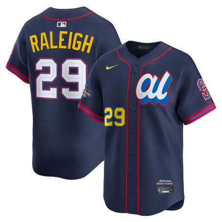 Men's American League Cal Raleigh Navy 2025 All-Star Player Jersey