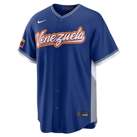 Men's Venezuela 2026 World Baseball Classic Royal Home Stadium Jersey