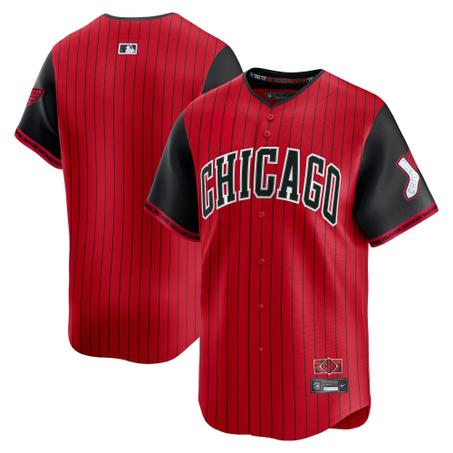 Men's Chicago White Sox Red/Black 2025 City Connect Limited Jersey