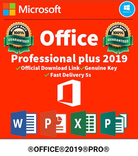 MS Office Professional Plus 2019 | Lifetime Key