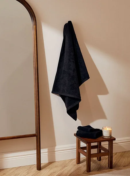 serviette noir