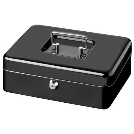 Boîte à Monnaie / Caisse de Sécurité Portable Noire