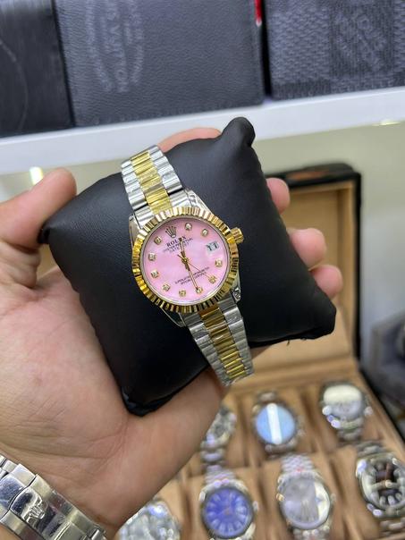 ساعة نسائية فاخرة رولكس داي ديت – لمسة فاخرة على معصمك!