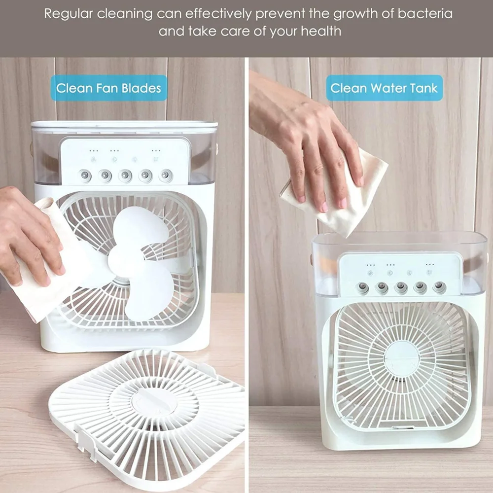 عرض 2 مروحة مكيف الهواء المحمولة - Portable Air Conditioner Fan