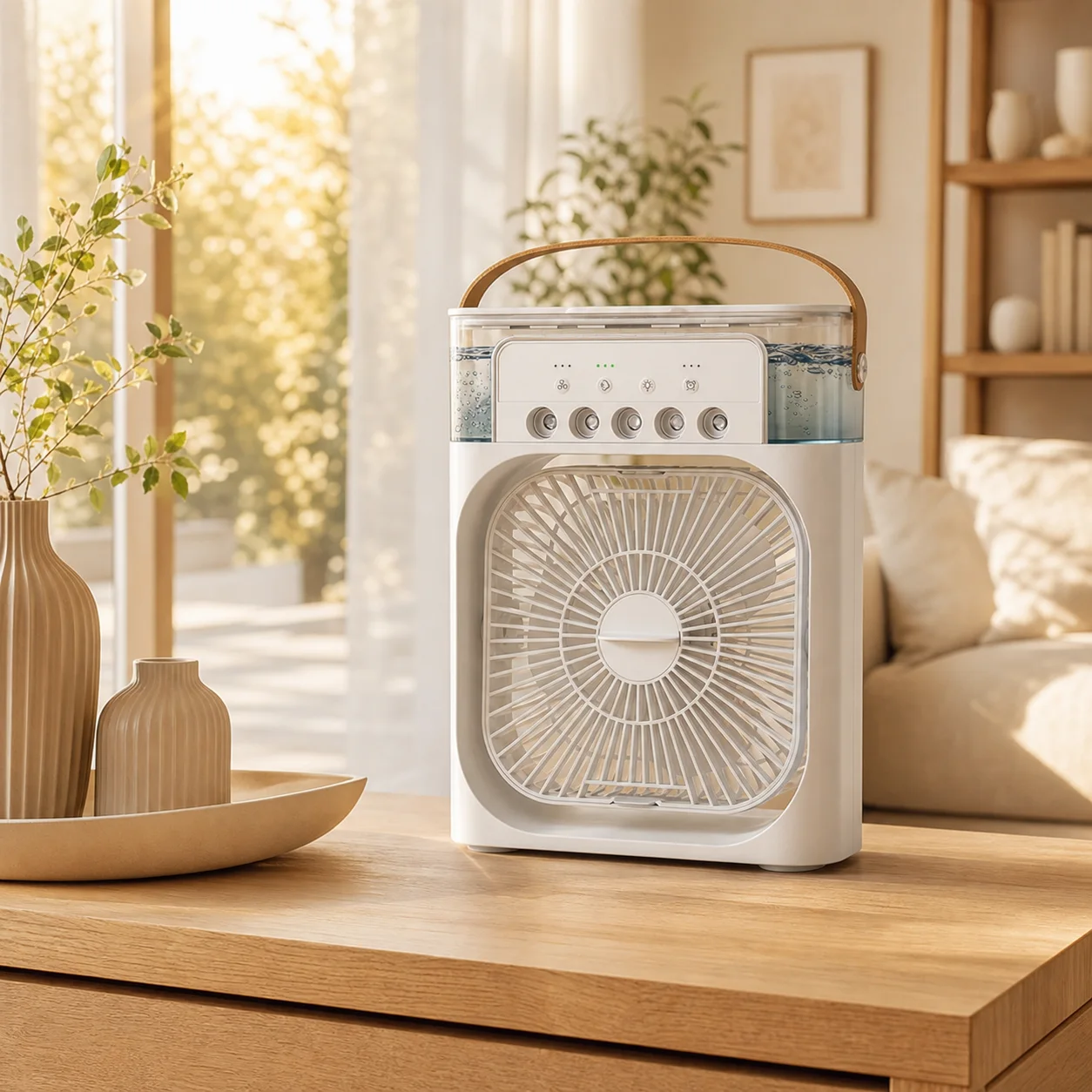عرض 2 مروحة مكيف الهواء المحمولة - Portable Air Conditioner Fan