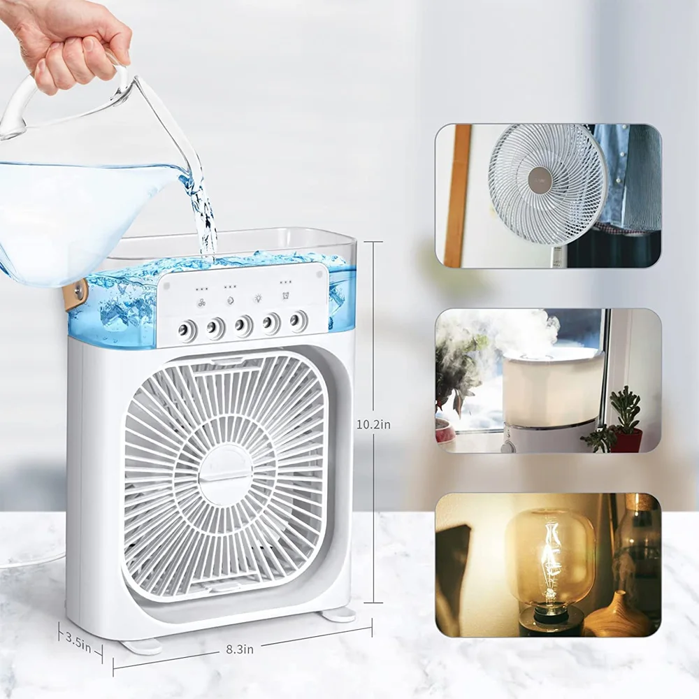 عرض 2 مروحة مكيف الهواء المحمولة - Portable Air Conditioner Fan