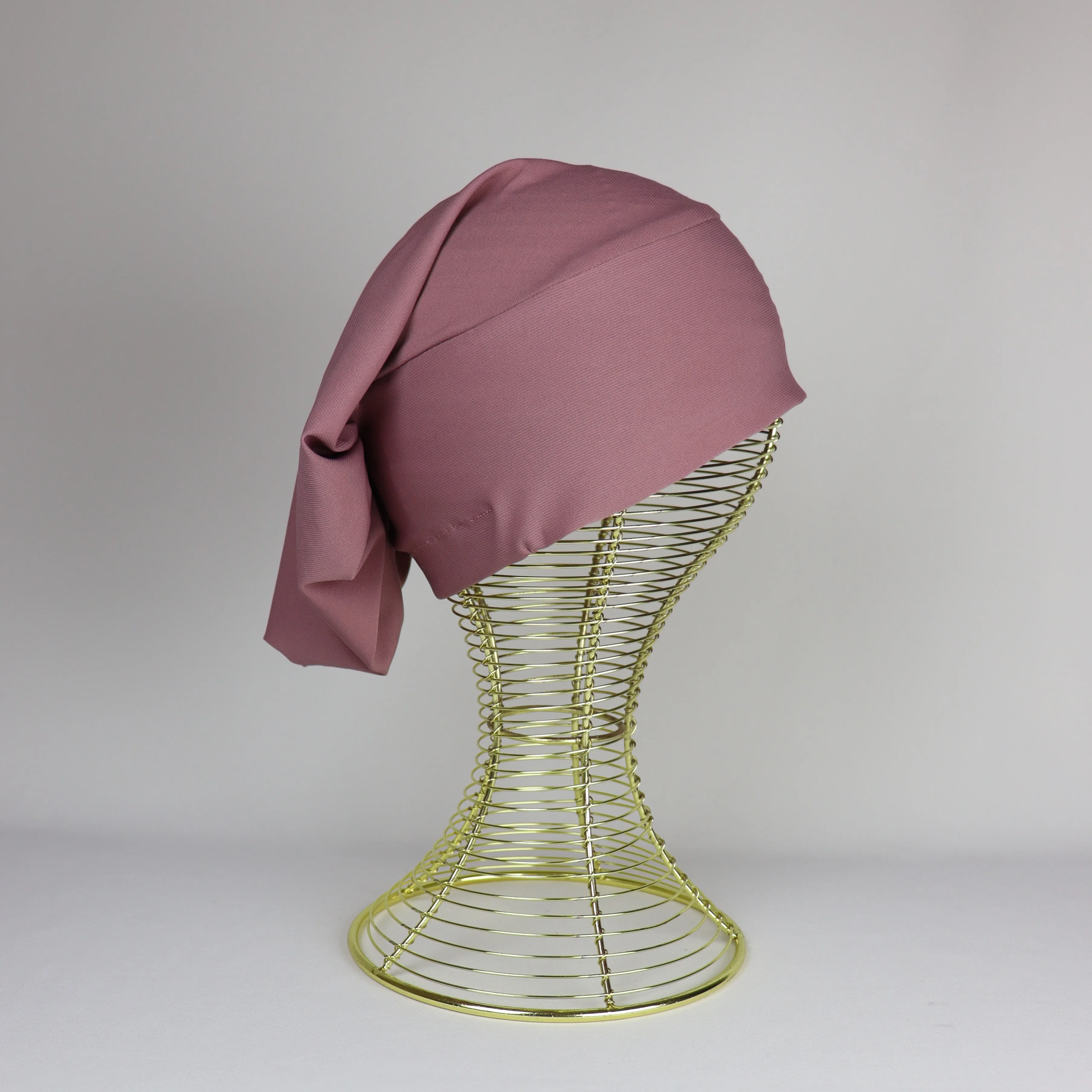 Turban froncé ou casquette ajustable et cache-cou  2 ou 3 pièces