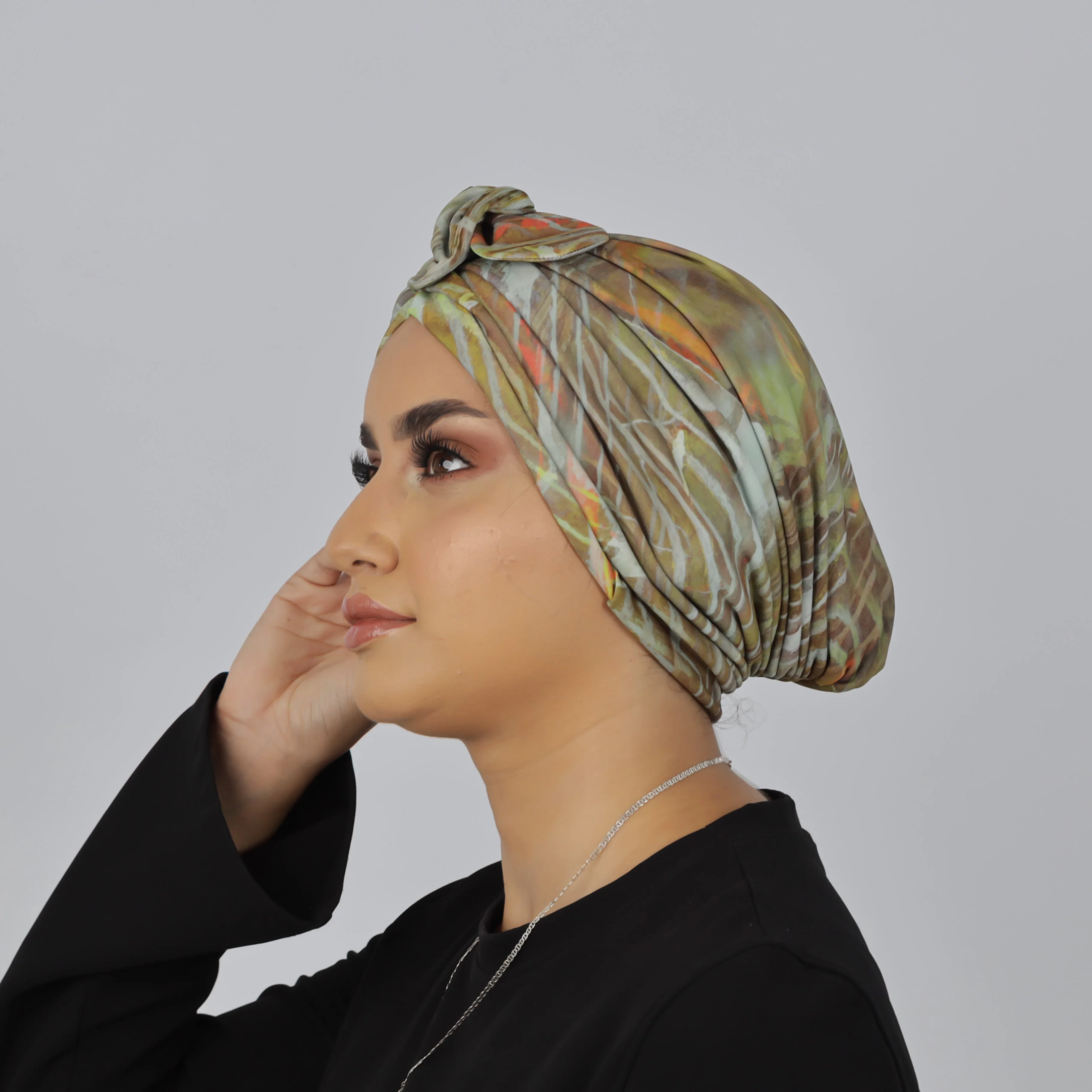 Turban Semi Wire Imprimé