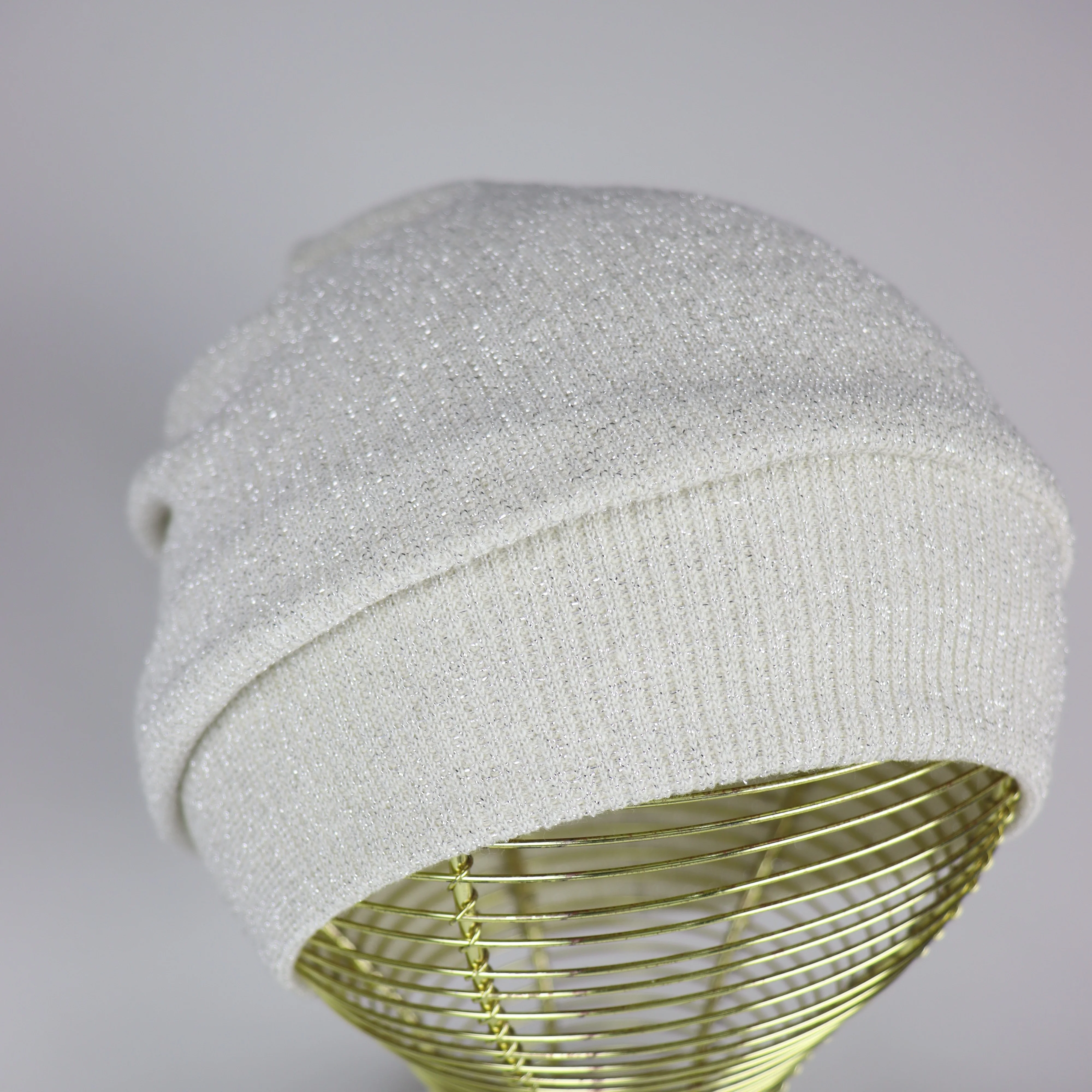 Turban Hiver 2 piéces Pailleté
