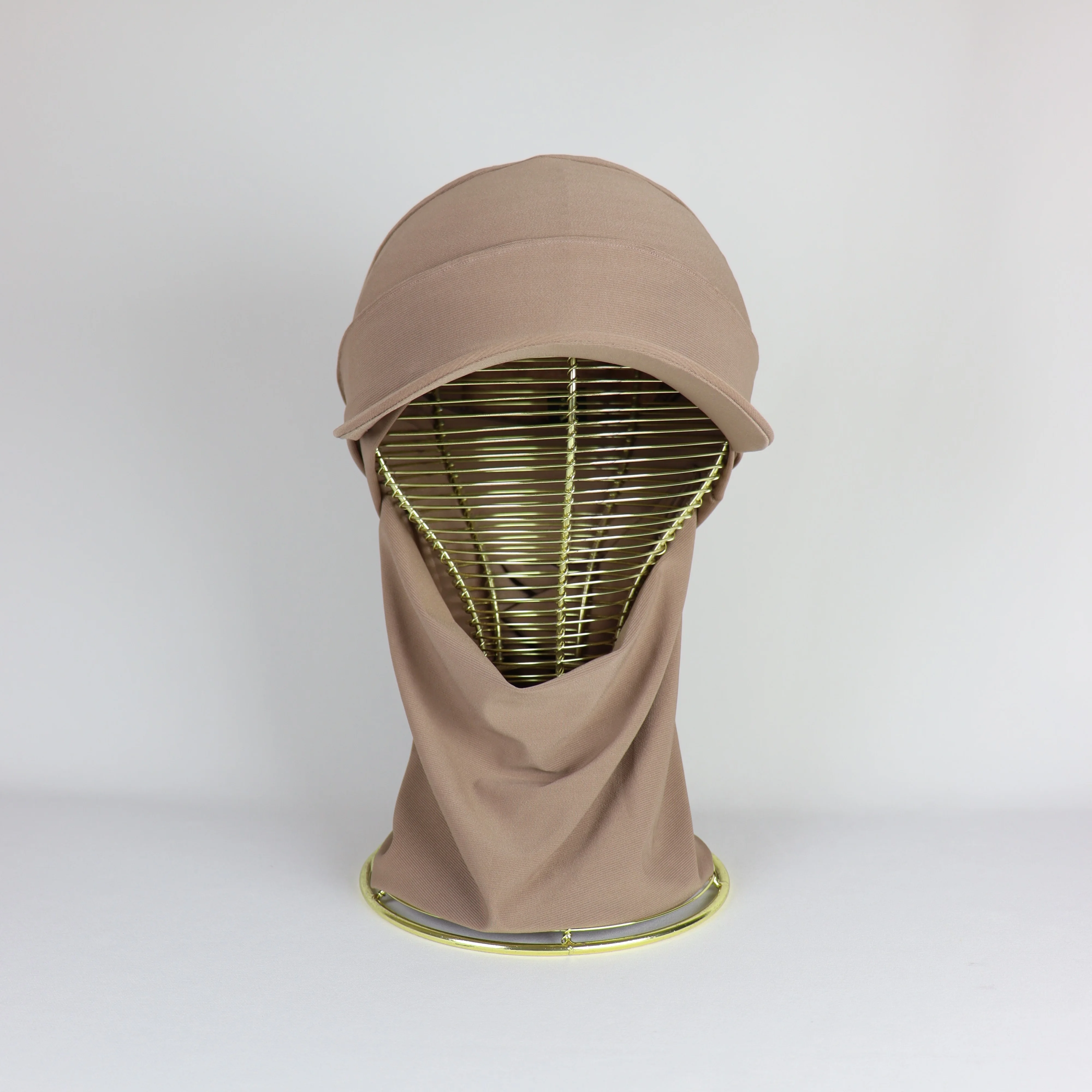 Turban froncé ou casquette ajustable et cache-cou  2 ou 3 pièces