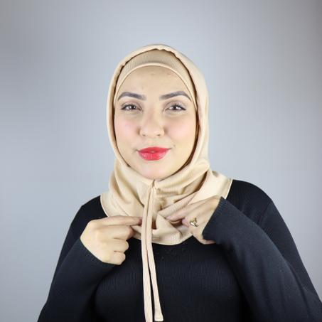 Turban Cagoule 2 pièces Cou fermé