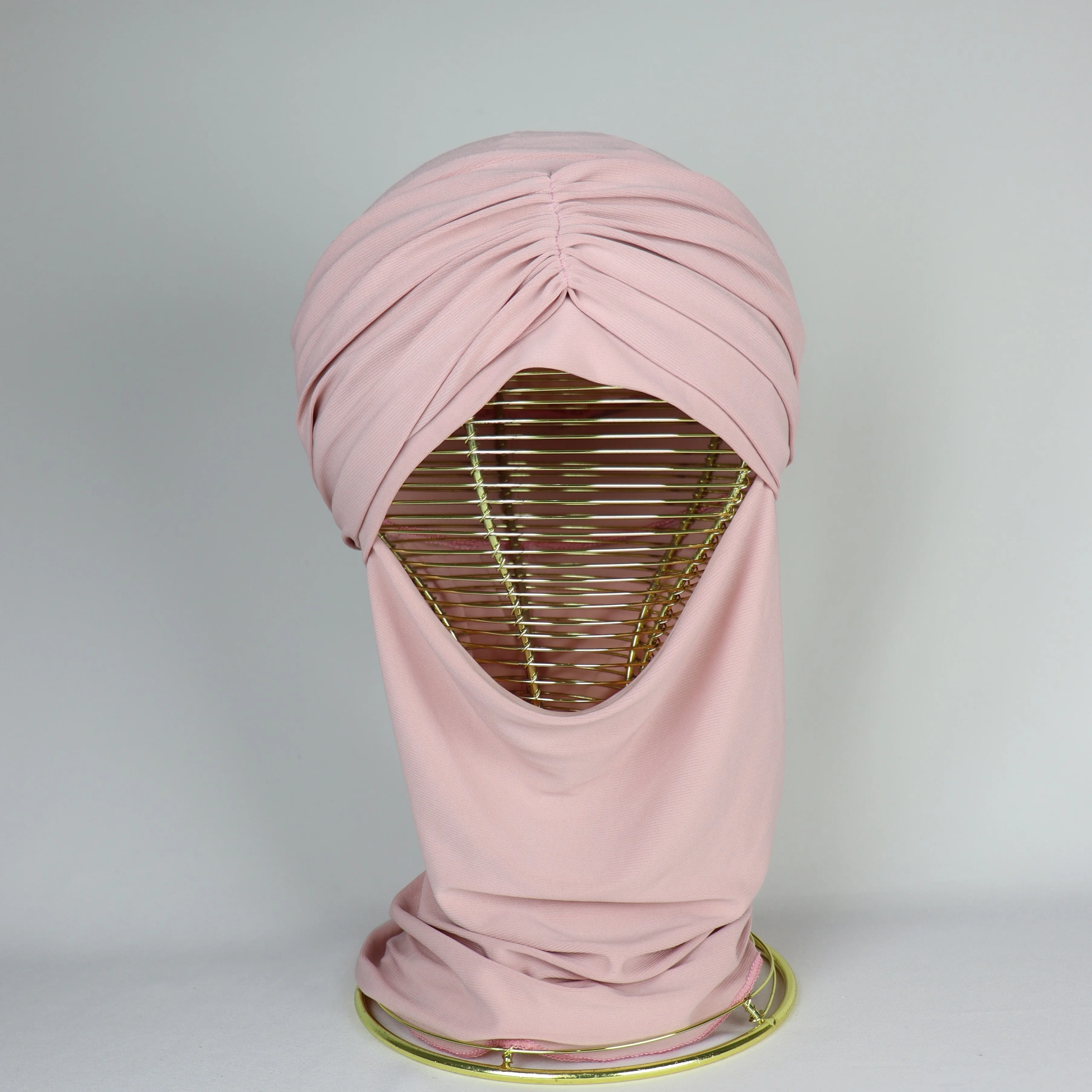 Turban froncé ou casquette ajustable et cache-cou  2 ou 3 pièces