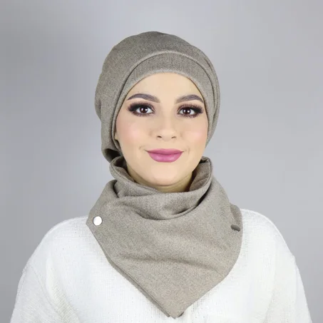 Béret Femme en Laine Effet Cachemire Ajustable – Doux, Chic et Confortable pour l’Hiver