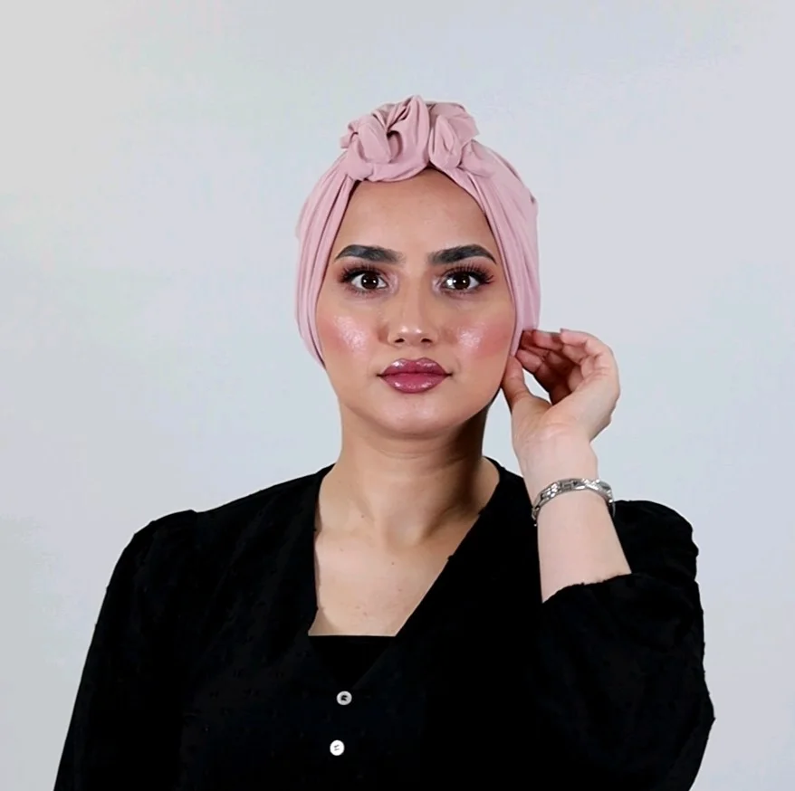 Turban Twist 3D Crepe Jersey