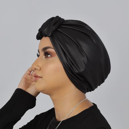Turban Noué Fronche Noir
