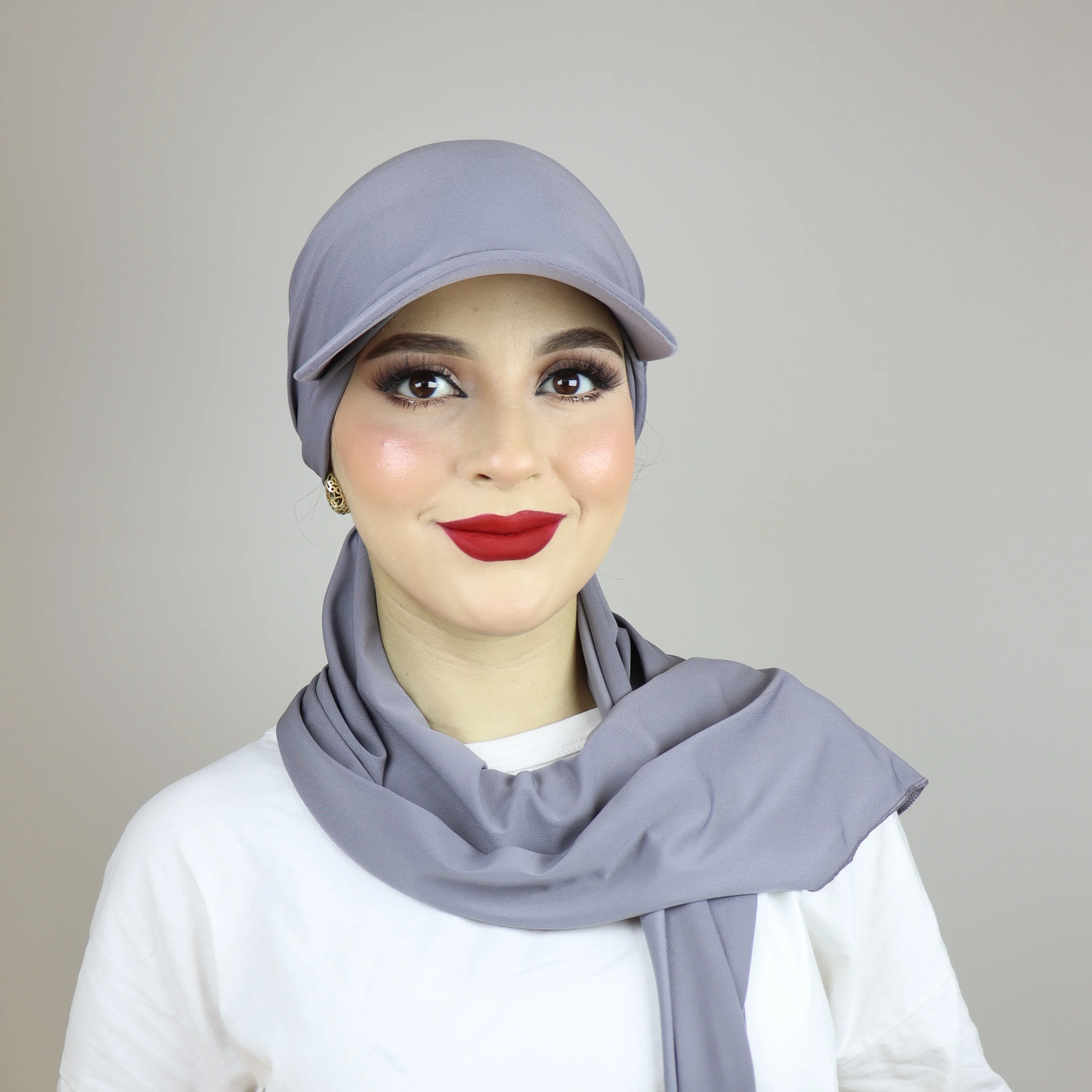 Turban châle casquette ajustable