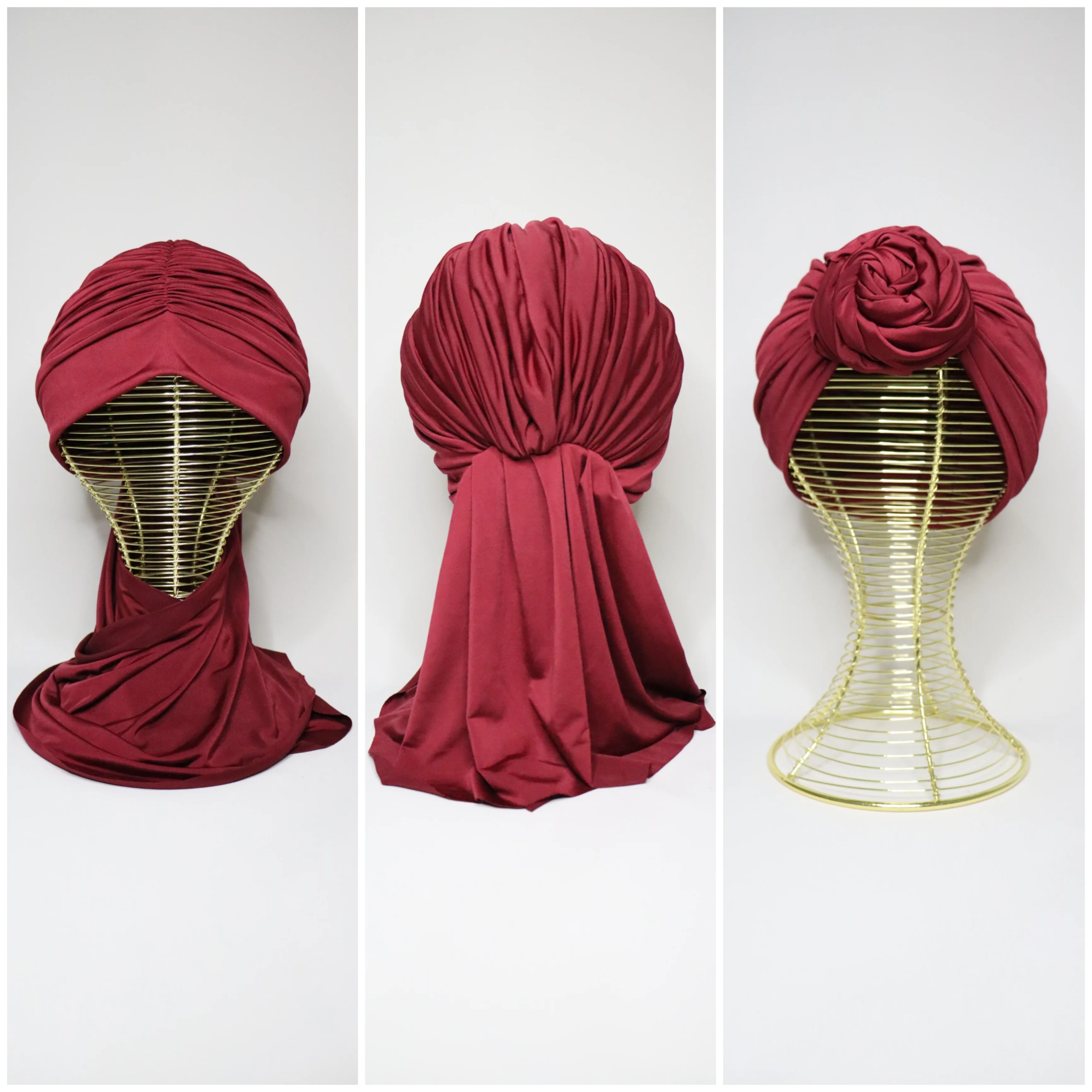 Turban châle multiway