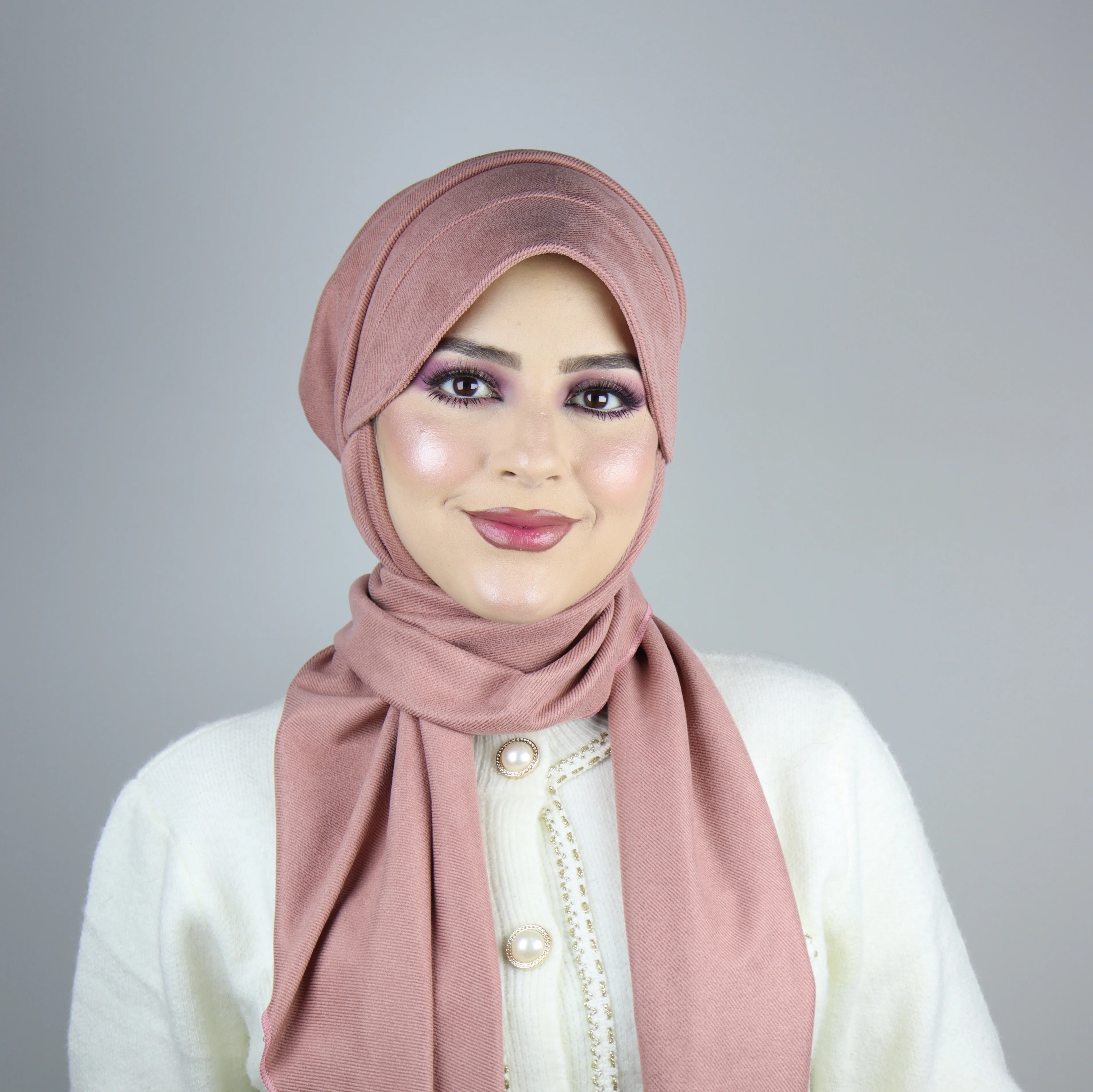 Béret Châle Mini Casquette Hijab – Élégant & Pratique