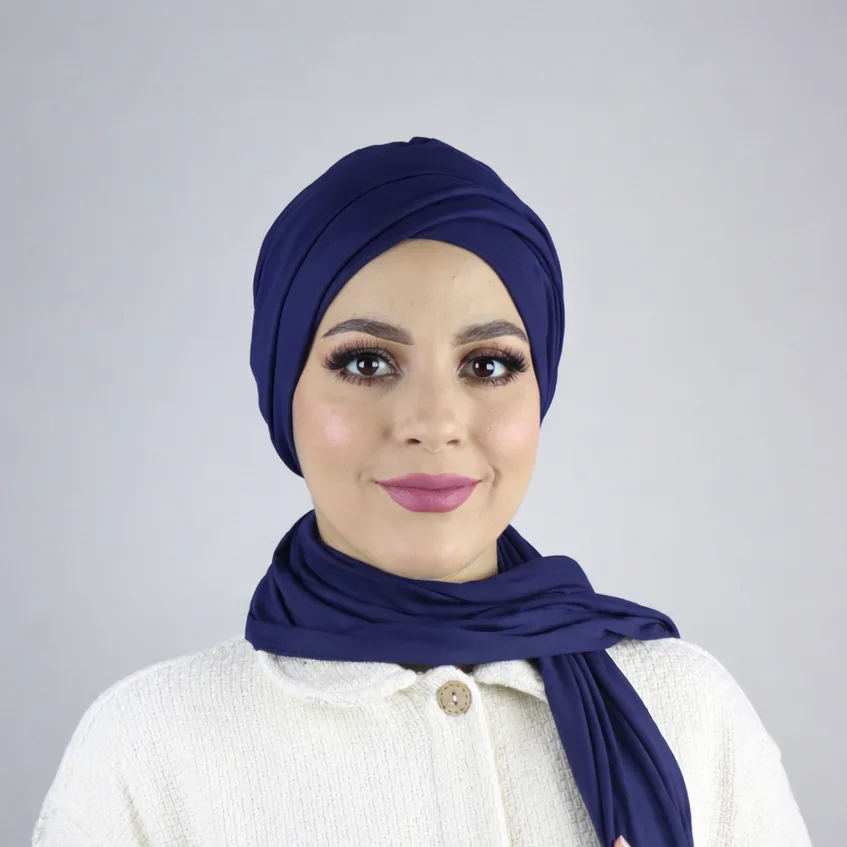 Turban Chale Jasmine coton