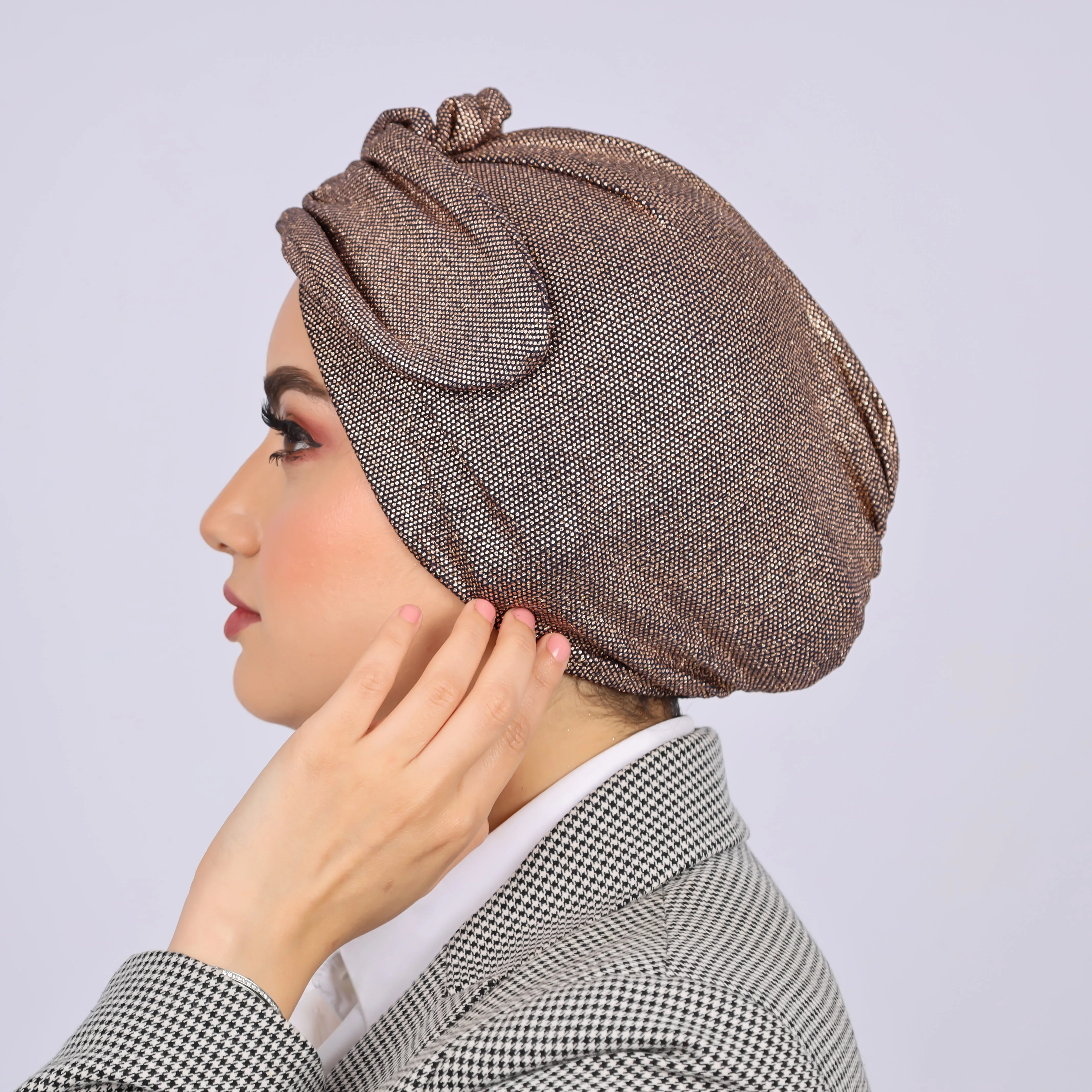 Turban Semi Wire Bronze